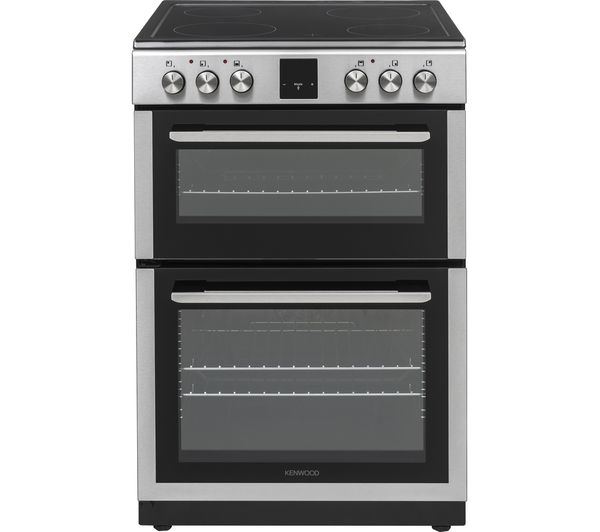 Kenwood Kdc66ss22 60 Cm Electric Ceramic Cooker Silver