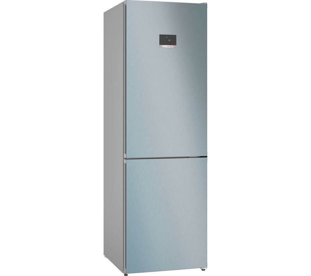 BOSCH Series 4 KGN367LDF 70/30 Fridge Freezer - Inox Fast Delivery ...