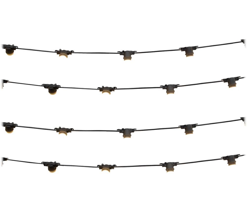 71599 Outdoor LED String Lights - 20 Bulbs