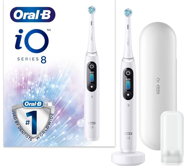ORAL B Special Edition iO 8 Electric Toothbrush - White - ORAIO8WHITE ...