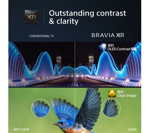 4548736150690 SONY BRAVIA XR65A80LU 65" Smart 4K Ultra HD HDR OLED