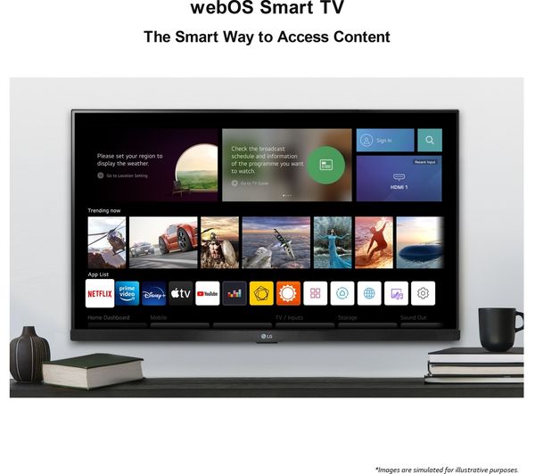 LG 27TQ615S-PZ 27 Smart Full HD LED TV Monitor