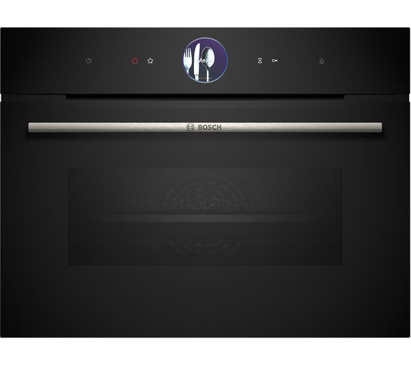 Image of BOSCH Series 8 CSG7361B1 Built-in Compact Oven - Black