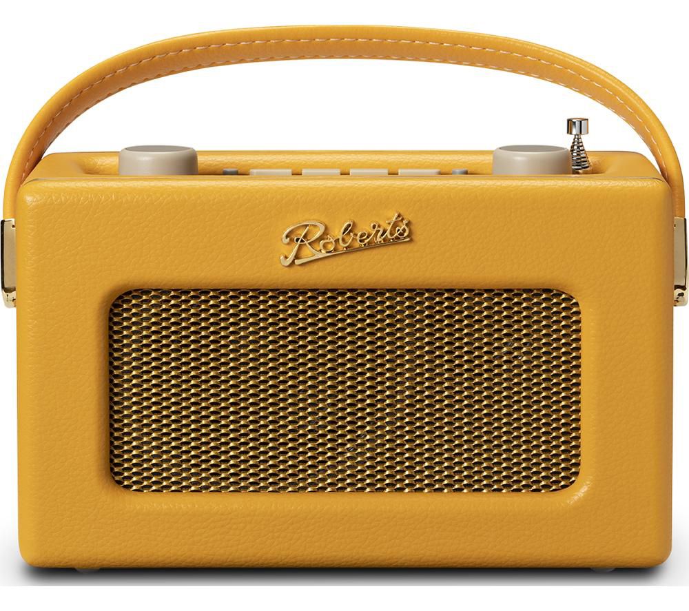Revival Uno BT Portable DAB+/FM Retro Bluetooth Radio - Sunburst Yellow