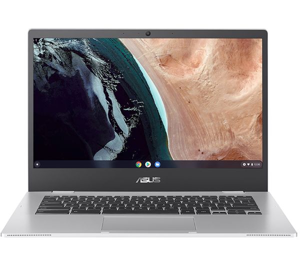 ASUS CX1 14 Chromebook - Intel Celeron, 64 GB eMMC, Silver