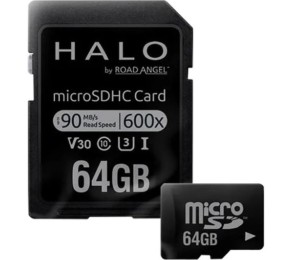 ROAD ANGEL RSD64 Halo Premium Dash Cam microSDHC Memory Card - 64 GB