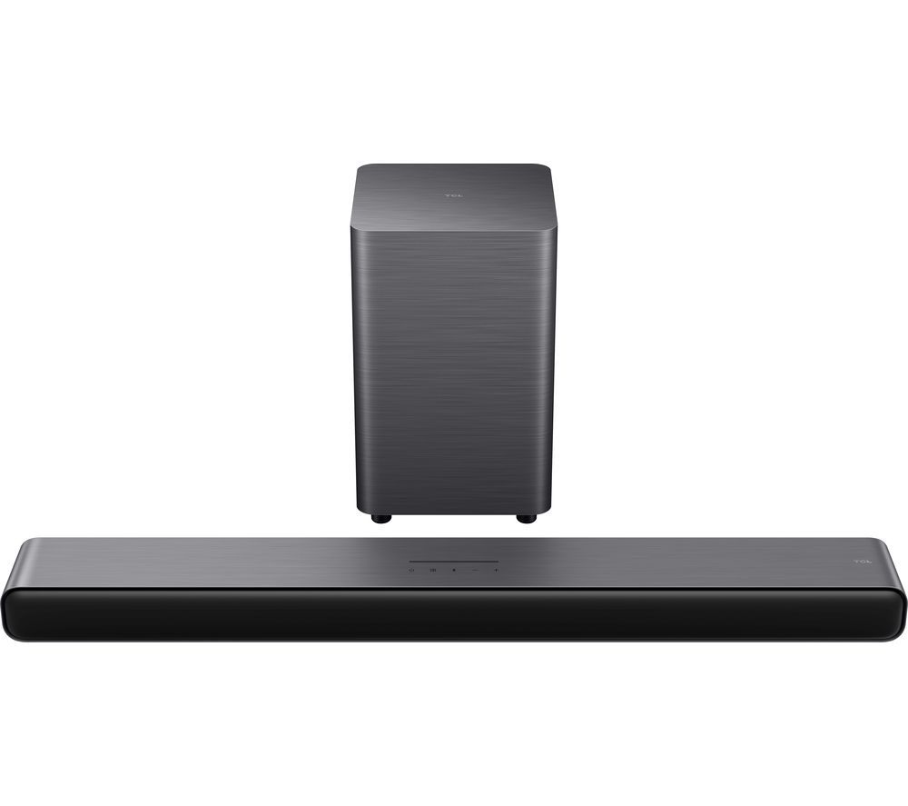 S55HK 2.1 Wireless Compact Sound Bar with Dolby Atmos & DTS Virtual:X - Dark Titanium