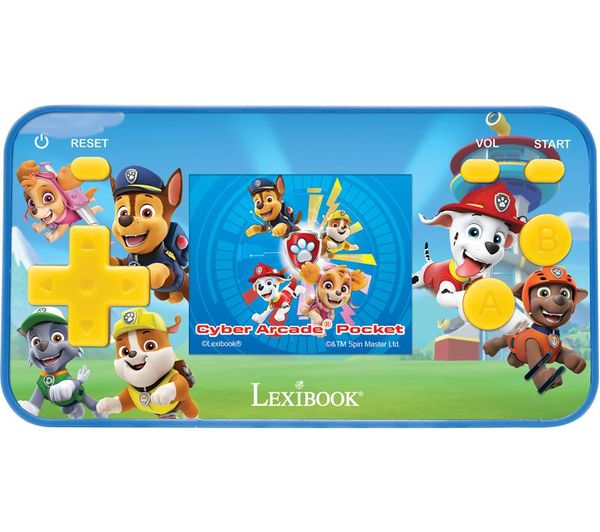 Lexibook Cyber Arcade Handheld Gaming Console Paw Patrol