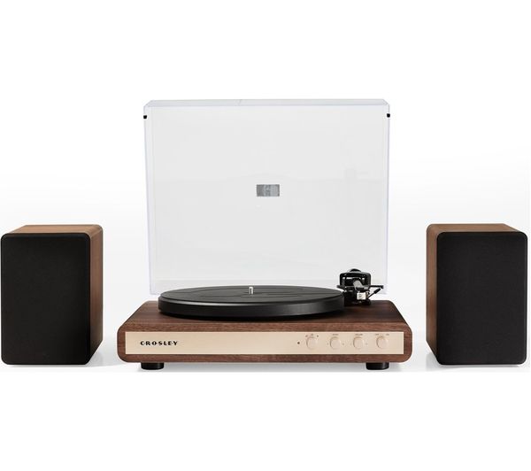 An image of CROSLEY C65A Belt Drive Bluetooth Turntable - Walnut