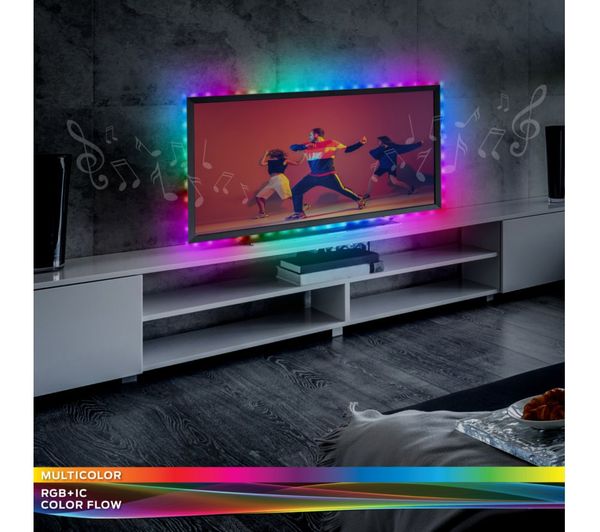 MONSTER Smart llluminessence RGB+IC LED Flow Light Strip - 4 m / 13.1 ...
