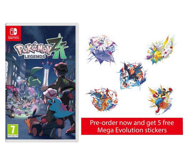 Nintendo Switch Pok&eacute;mon Legends Z A Mega Evolution Stickers
