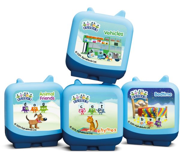 An image of TONIES Blue Zoo Audio Figures - Alphablocks