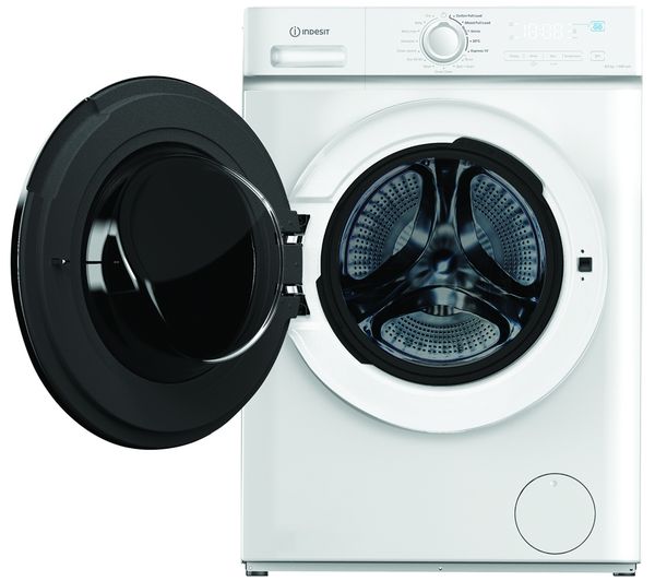 An image of INDESIT MyTime IDMA 8564 UK 8 kg Washer Dryer - White