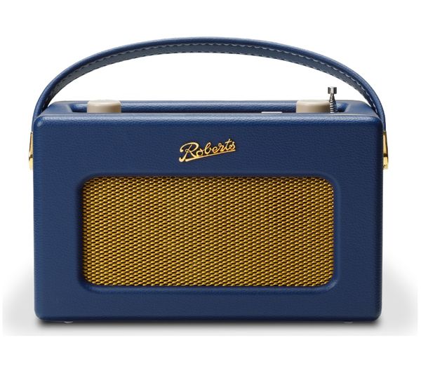 An image of ROBERTS Revival iStream 3L Portable DAB+/FM Retro Smart Bluetooth Radio - Midnight Blue
