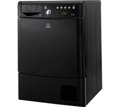 INDESIT Ecotime IDCE8450BKH Condenser Tumble Dryer - Black