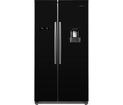 KENWOOD KSBSDB17 American-style Fridge Freezer - Black