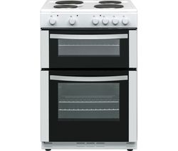 ESSENTIALS CFTE60W17 60 cm Electric Solid Plate Cooker - White