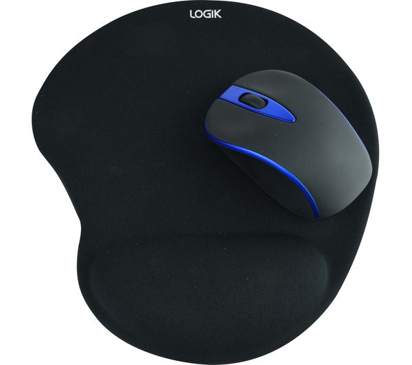  LOGIK LERGOMM17 Mouse Mat Black Currys Business