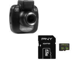 NEXTBASE 112 Lite Dash Cam & 32 GB High Performance Class 10 microSD Memory Card Bundle