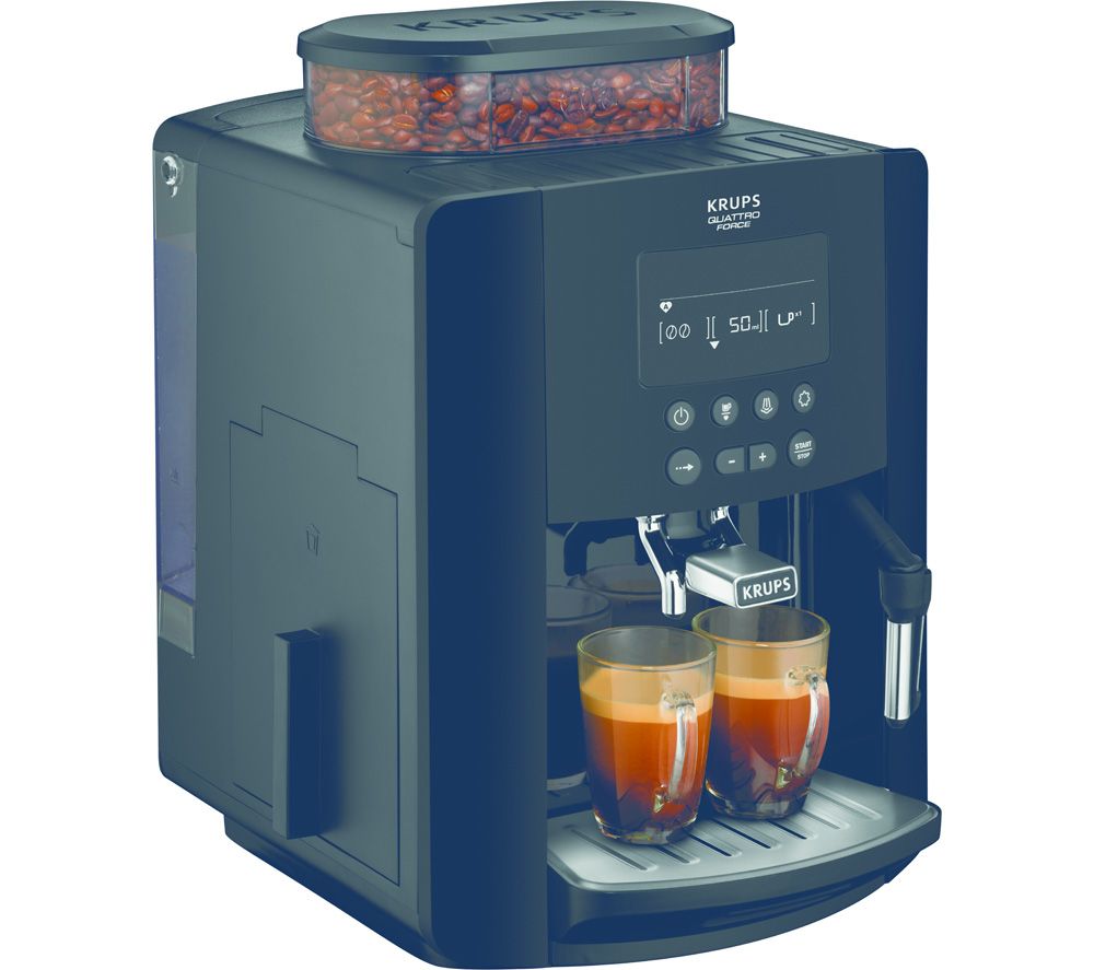 KRUPS Arabica Digital EA817040 Bean to Cup Coffee Machine - Black