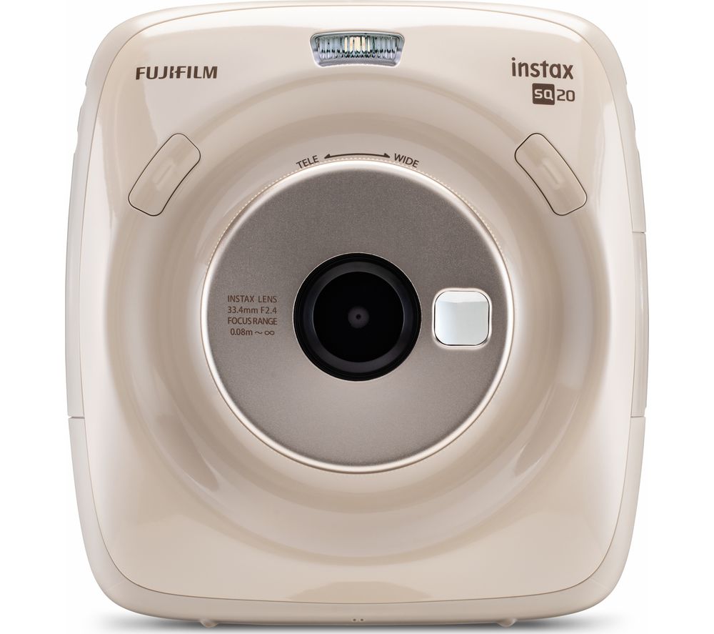 INSTAX SQUARE SQ20 Digital Instant Camera - Beige, Beige