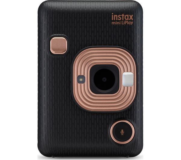 Instax Liplay Digital Instant Camera Black
