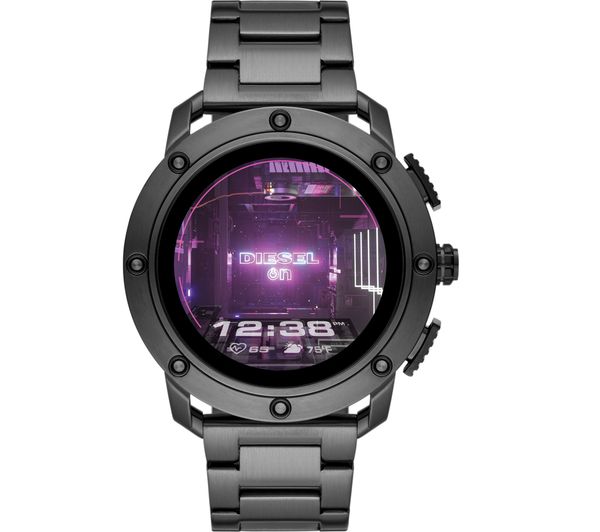 DIESEL スマートウォッチ AXIAL DZT2017 DIESEL AXIAL DZT2017 Smartwatch - Gunmetal, Steel Strap