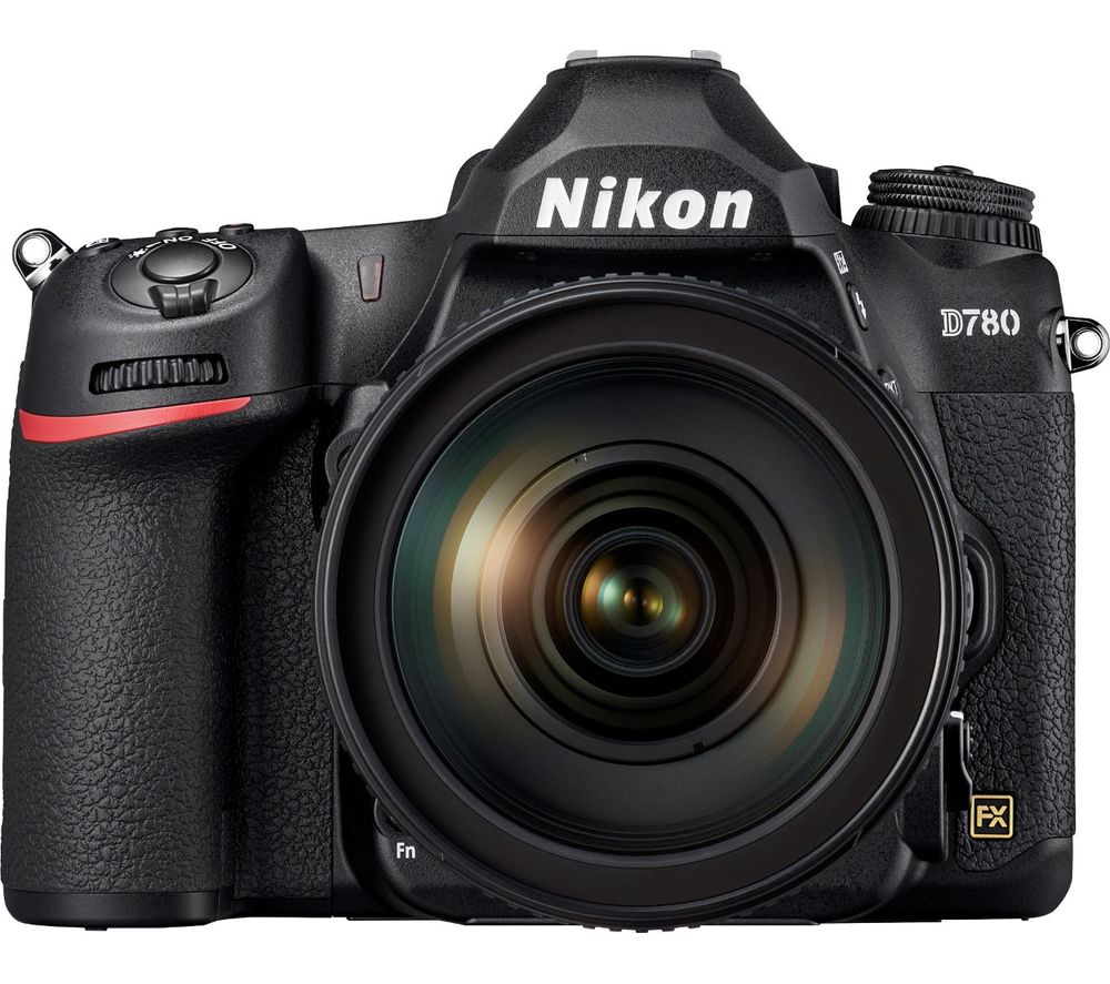 NIKON D780 DSLR Camera with AF-S NIKKOR 24-120 mm f/4G ED VR Lens - Black
