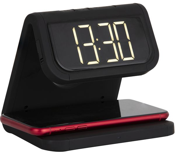 Buy AKAI A58125 Alarm Clock Black Free Delivery Currys