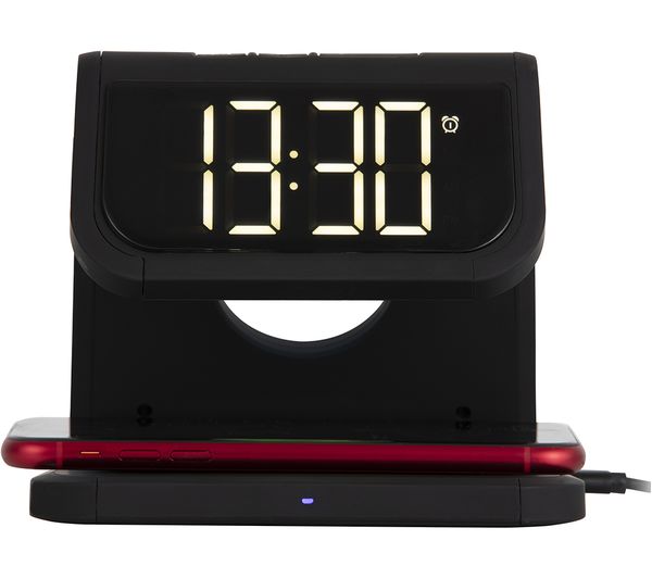 Buy AKAI A58125 Alarm Clock Black Free Delivery Currys