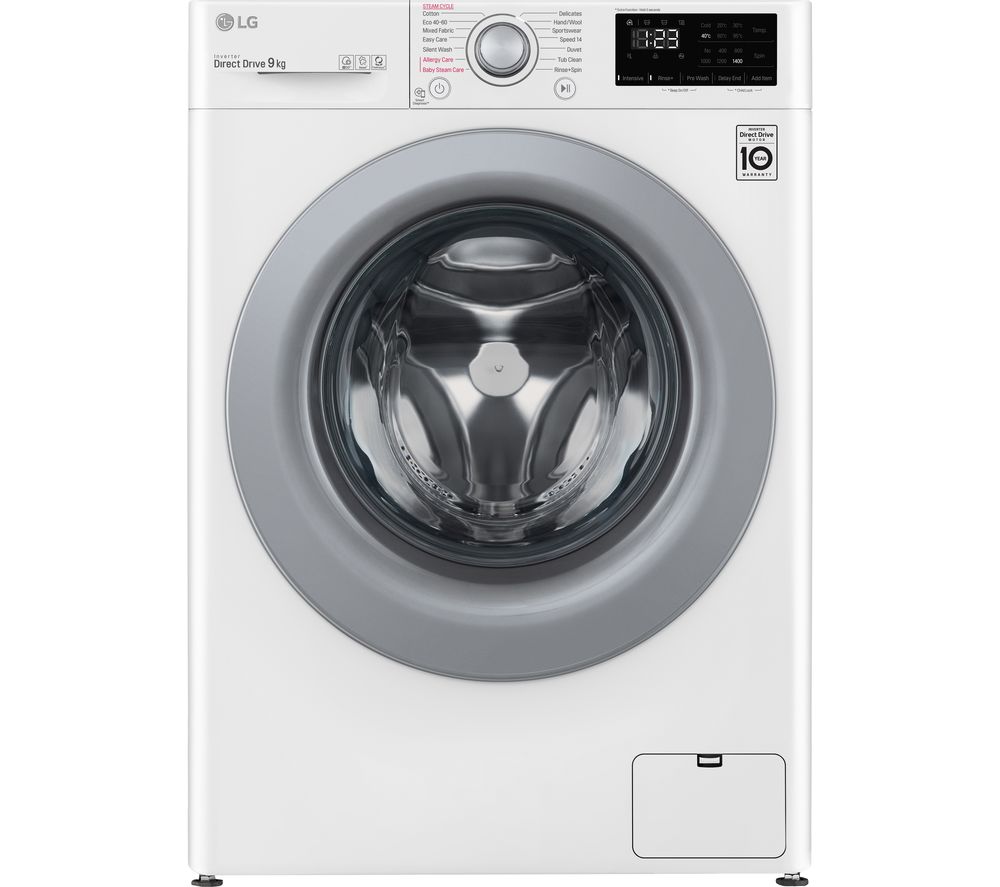LG AI DD V3 F4V309WSE 9 kg 1400 Spin Washing Machine Review