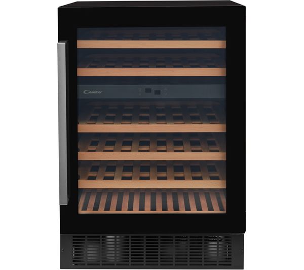 34901282 CANDY CCVB 60D UK/N Wine Cooler Black Currys Business