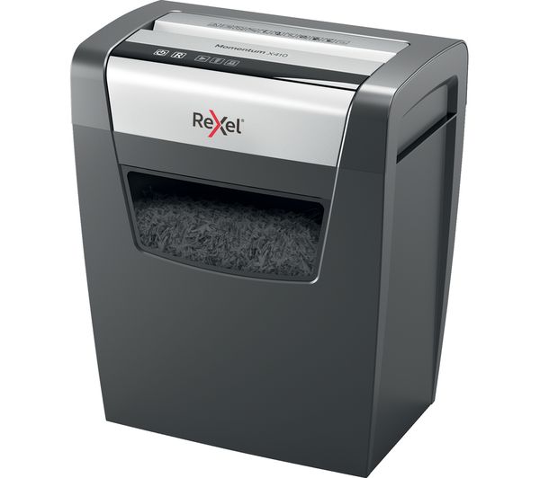 Rexel Momentum X410 Cross Cut Paper Shredder