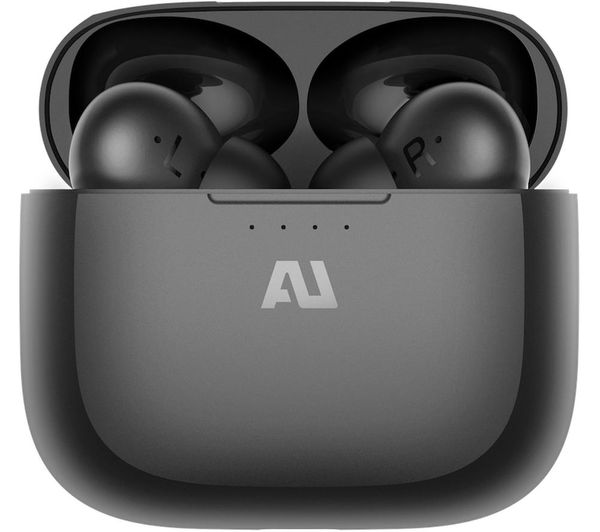 An image of AUSOUNDS AU-Frequency Wireless Bluetooth Noise-Cancelling Earphones - Black