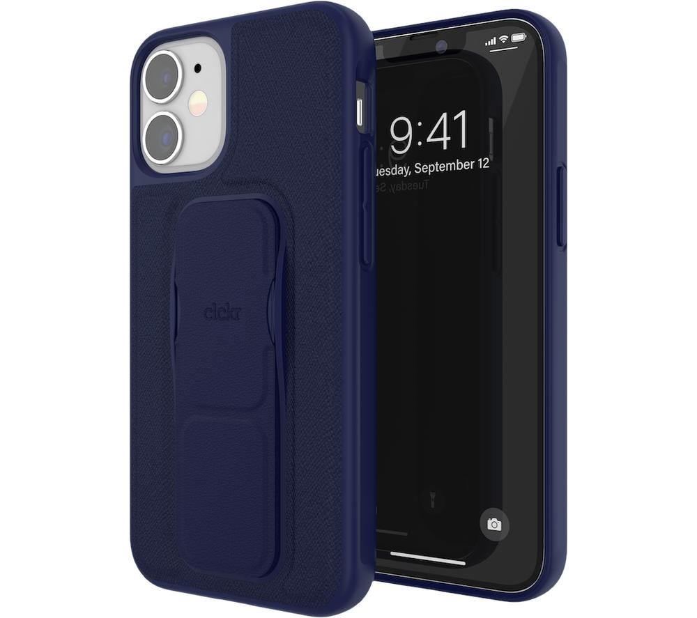 iPhone 12 mini Saffiano Case - Blue