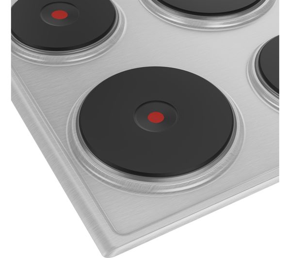 7768686317 BEKO HIBE64101X 60 cm Electric Solid Plate Hob Stainless