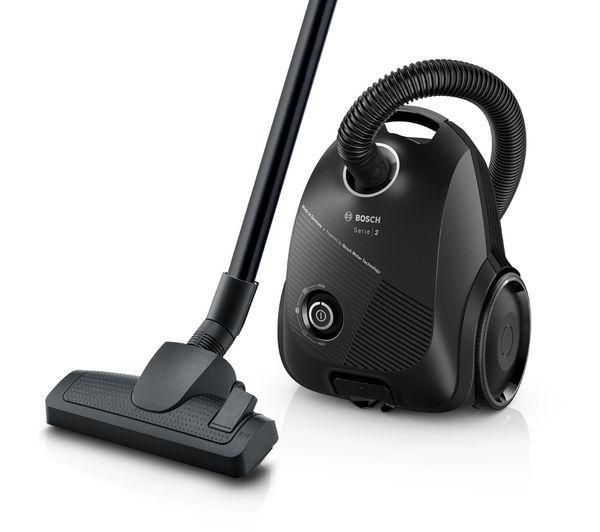 Image of BOSCH Serie 2 ProEco BGBS2BA1GB Cylinder Bagged Vacuum Cleaner - Black