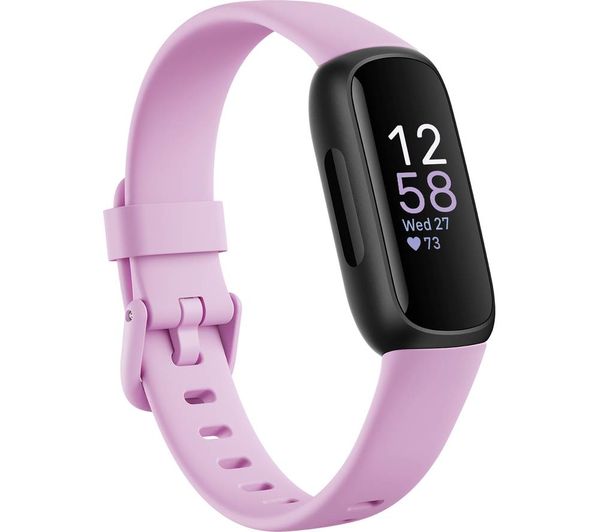 Fitbit Inspire 3 Fitness Tracker Lilac Bliss Universal