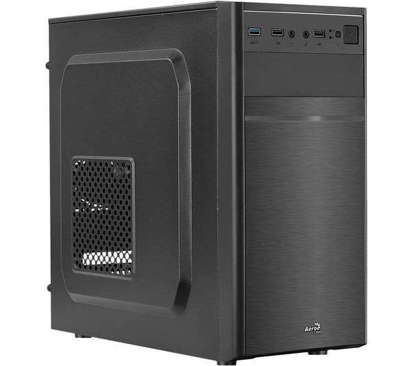 AEROCOOL CS-103 Micro ATX Mini Tower PC Case - Black