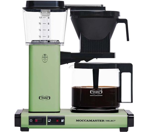 Moccamaster Kbg Select 53807 Filter Coffee Machine Pastel Green