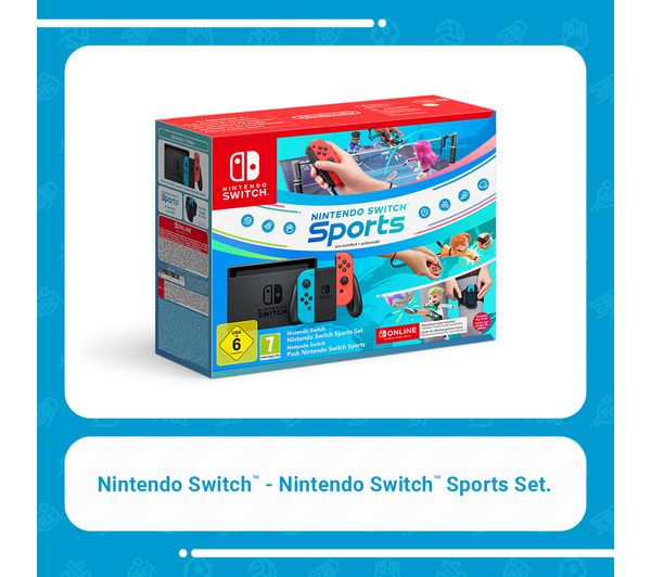 Nintendo Switchセット NINTENDO SWITCH Red & Blue with Nintendo Switch Sports & Nintendo