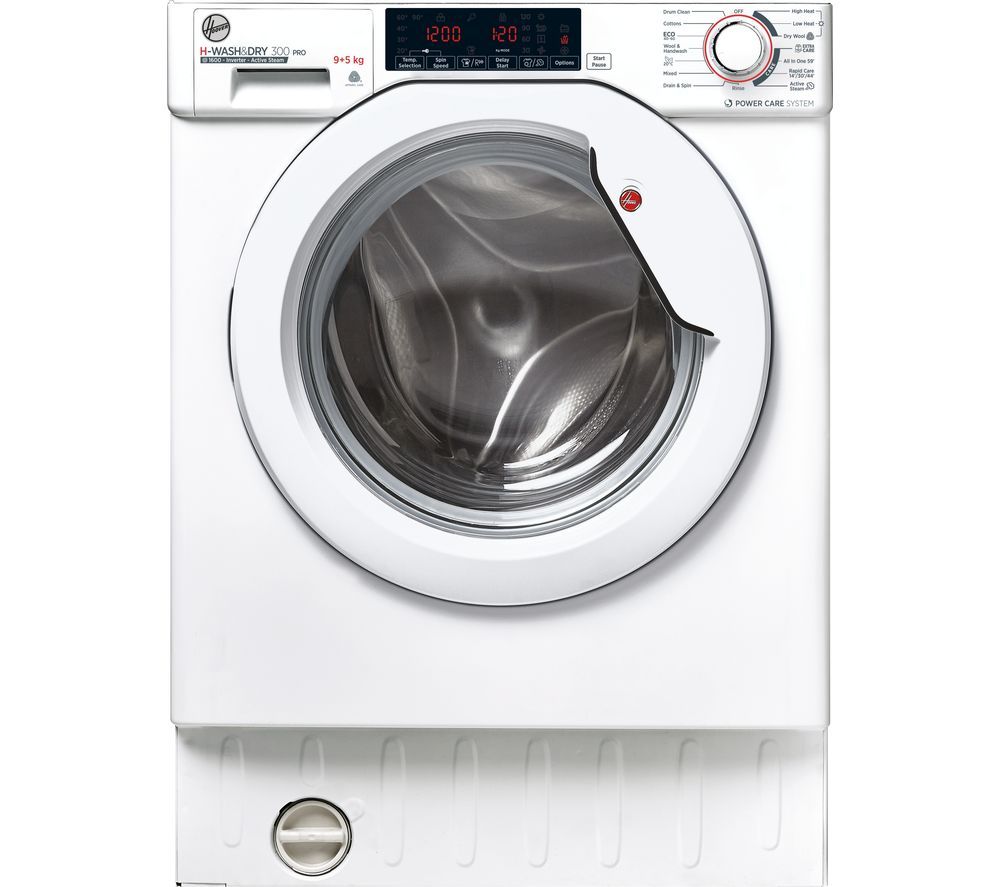 H-Wash & Dry 300 Pro HBDOS 695TAME-80 Integrated 9 kg Washer Dryer