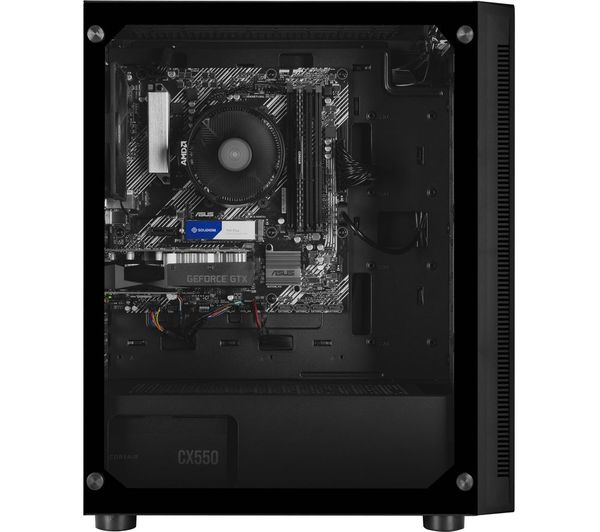 PCS-2729876 - PCSPECIALIST Icon 50 Gaming PC - AMD Ryzen 3, GTX 