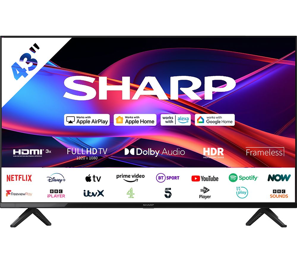 2T-C43GD2725K Roku TV 43" Smart HD Ready HDR LED TV