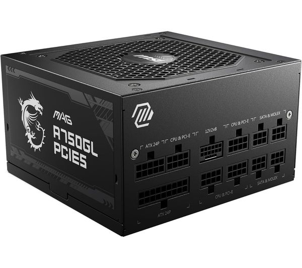 Msi Mag A750gl Modular Atx Psu 750 W Msi Mag A750gl Modular Atx Psu 750 W