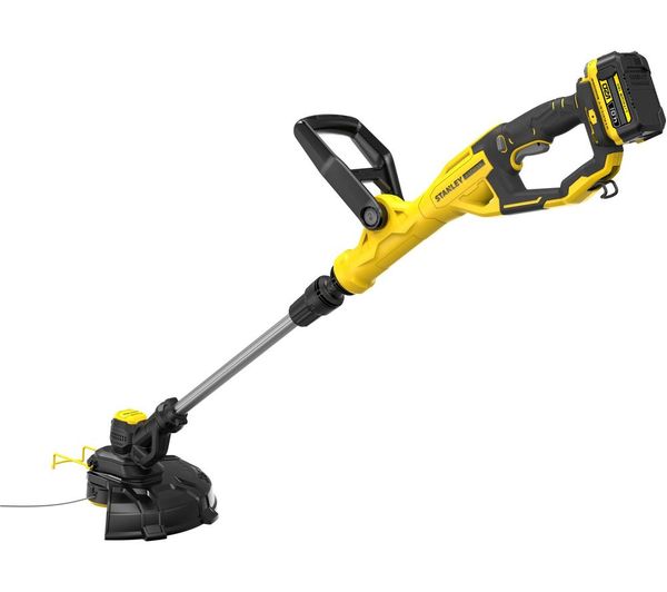 STANLEY Fatmax Cordless Grass Trimmer - Black & Yellow