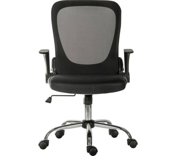 Teknik Flip Mesh Tilting Executive Chair Black