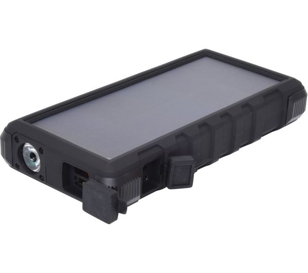 An image of SANDBERG 24000 mAh Portable Solar Power Bank - Blue & Black