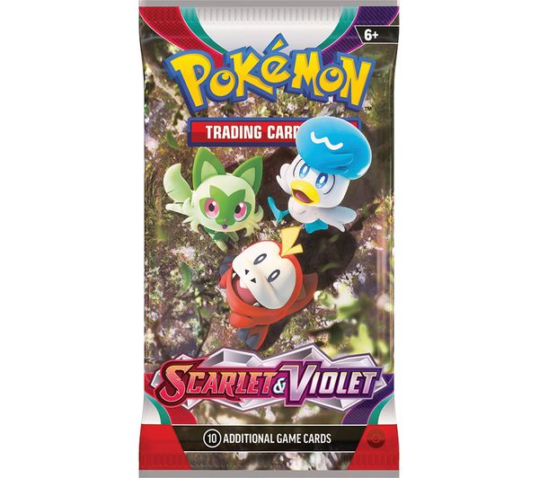 POKEMON TCG Scarlet & Violet Booster - Pack of 1 - POK85570