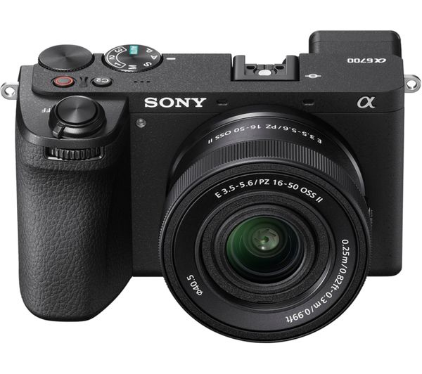 SONY a6700 Mirrorless Camera with E PZ 16-50 mm f/3.5-5.6 OSS II Lens